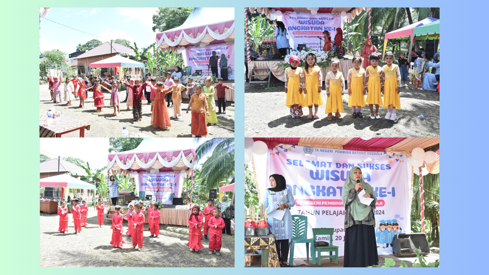 Pelepasan Siswa-siswi Kelompok B Tahun Ajaran 2023-2024