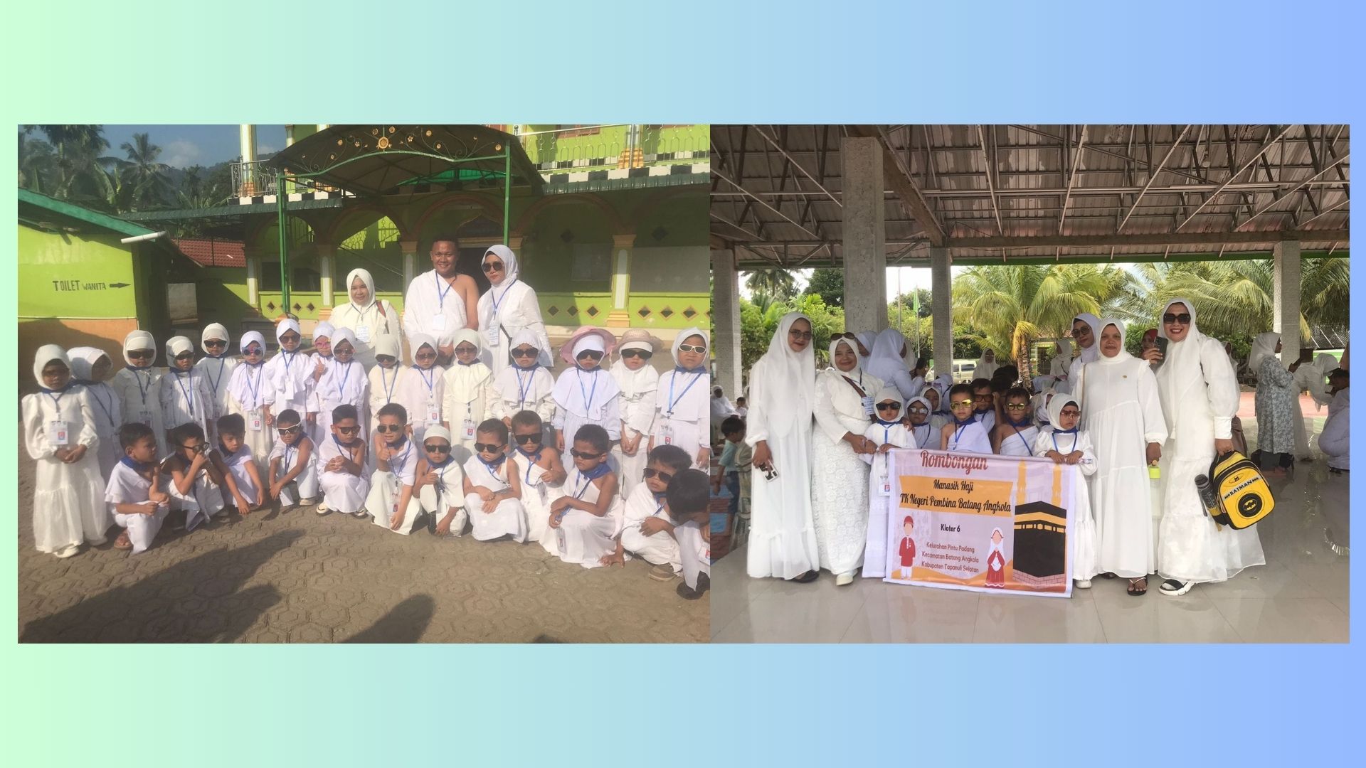 Kegiatan Manasik Haji Tingkat PAUD Se-Kecamatan Batang Angkola Tahun 2024