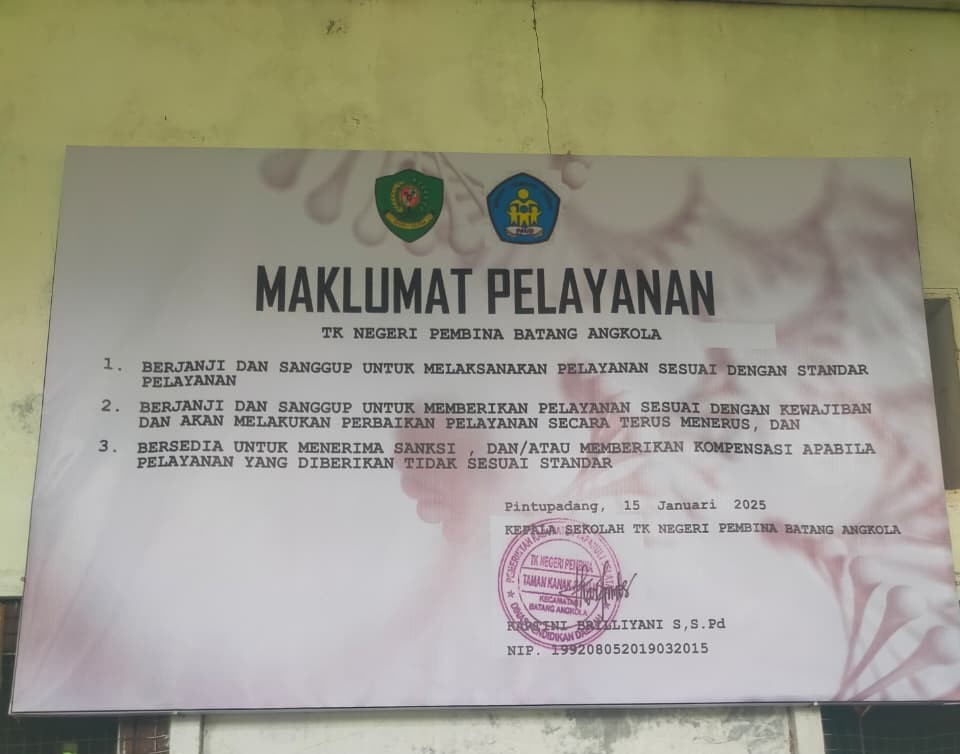 MAKLUMAT PELAYANAN